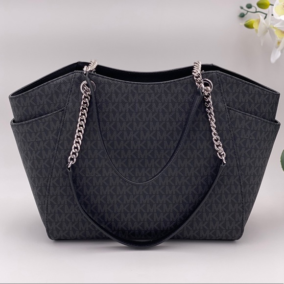 Michael Kors LG Chain Shoulder Tote - Picture 3 of 13